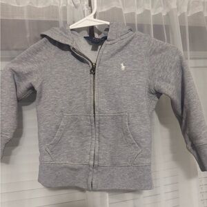 Polo by Ralph Lauren Kids Light Gray Hoodie